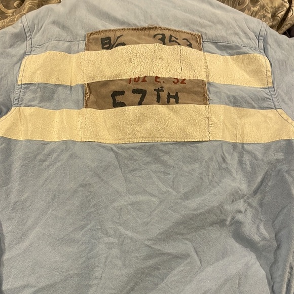 Saks scotch shrunk 2 layer button down shirt - Picture 2 of 7